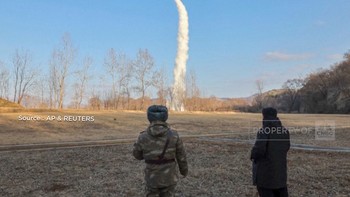 Video: Korea Utara Uji Coba Rudal Jelajah Besar-besaran