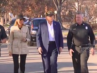Video: Presiden Trump Kunjungi Lokasi Kebakaran di California