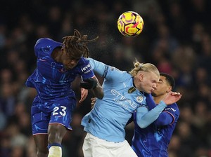 Haaland Balikkan Keadaan, Man City Taklukkan Chelsea 3-1