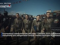 Video: 4 Tentara Wanita Israel Dibebaskan, Ucap 'Terima Kasih Hamas'