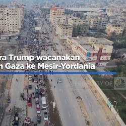 Video: Wacana Trump Pindahkan Warga Gaza ke Mesir-Yordania