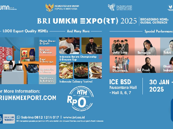 BRI UMKM EXPO(RT) 2025 Digelar, Dapatkan Diskon Hingga 59%