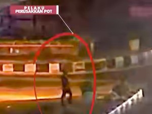 Pelaku Perusakan Belasan Pot di Kalibanteng Semarang Diburu Polisi