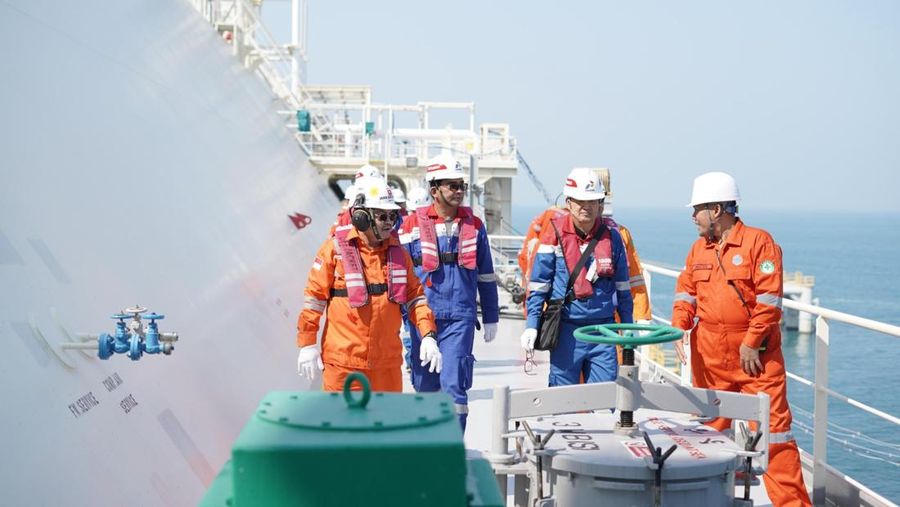 PLTGU Jawa 1 resmi beroperasi. (Dok. Pertamina)