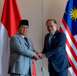 Anwar Ibrahim Bertemu 4 Mata dengan Prabowo, Ternyata Ngomongin Ini