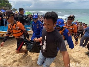 Tragedi Outing Class 3 Pelajar Tewas Terseret Ombak Pantai Drini Jogja