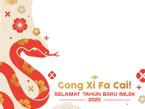 10 Twibbon Imlek 2025 Gratis dan Ucapannya, Meriahkan Chinese New Year!