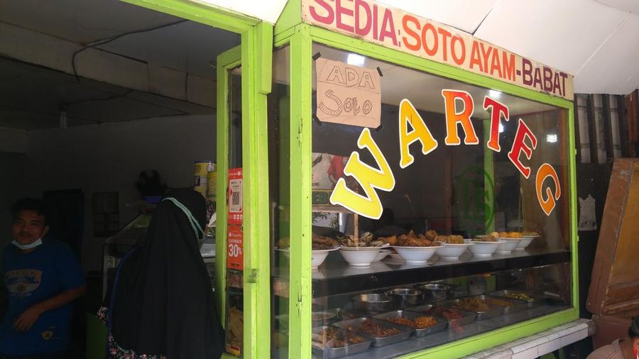 Warteg. (Dok. Detikcom/Adhyasta Dirgantara)