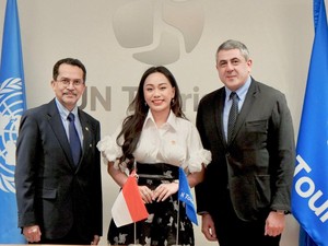 Bertemu UN Tourism, Zita Anjani Promosikan Pariwisata Indonesia