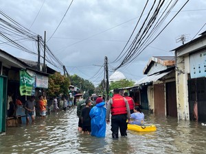 Lebih dari 2.000 Jiwa Mengungsi Imbas Banjir Jakarta