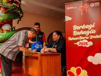 Rayakan Tahun Baru Imlek, BRI Salurkan Bantuan Sembako