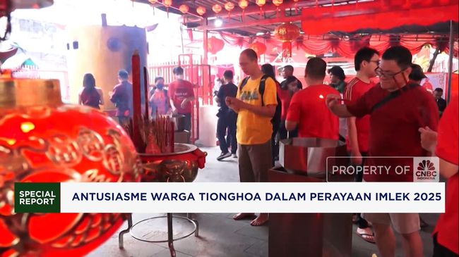 Antusiasme Warga Tionghoa Dalam Perayaan Imlek 2025