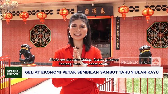 Geliat Ekonomi Petak Sembilan Sambut Tahun Ular Kayu