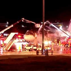 Pesawat Airbus Air Busan Terbakar di Bandara, 176 Orang Dievakuasi