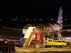Dugaan Awal Penyebab Pesawat Airbus Terbakar di Korsel Lukai 7 Orang
