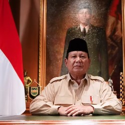 Prabowo: Selamat Memasuki Tahun Ular Kayu