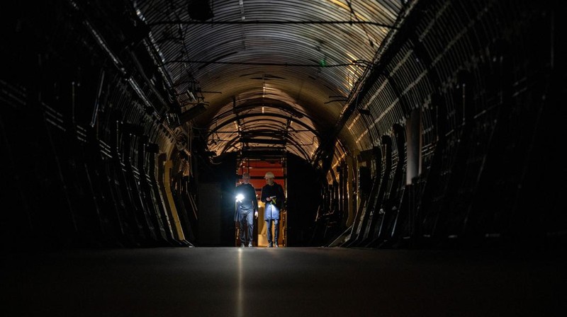 Terowongan Perang Dunia Kedua akan disulap menjadi objek wisata di London. (REUTERS/Chris J. Ratcliffe)