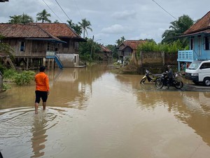 Satu Kelurahan di Muratara Dilanda Banjir karena Dua Sungai Meluap