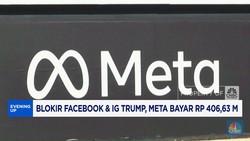 Video: Blokir Facebook & IG Trump, Meta Bayar Rp406, 63 M