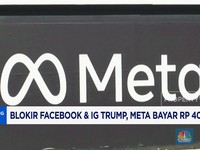 Video: Blokir Facebook & IG Trump, Meta Bayar Rp406, 63 M
