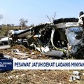 Video: Pesawat Jatuh Dekat Ladang Minyak di Sudan, 20 Orang Tewas