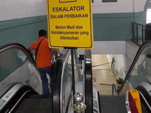 Eskalator Tiba-tiba Gangguan di Stasiun Duri, 12 Orang Terluka