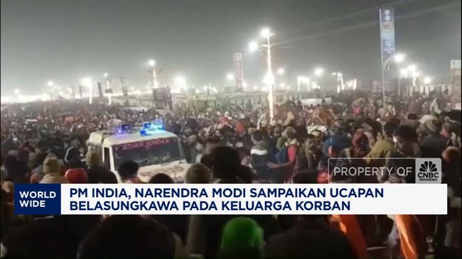 Video: Festival Keagamaan di India Makan Korban, 40 Tewas