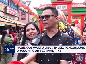  Libur Imlek, Pengunjung Serbu Dragon Food Festival PIK2