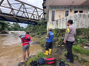 Diduga Hindari Patroli Polisi, Pelaku Tawuran di Bogor Loncat ke Sungai
