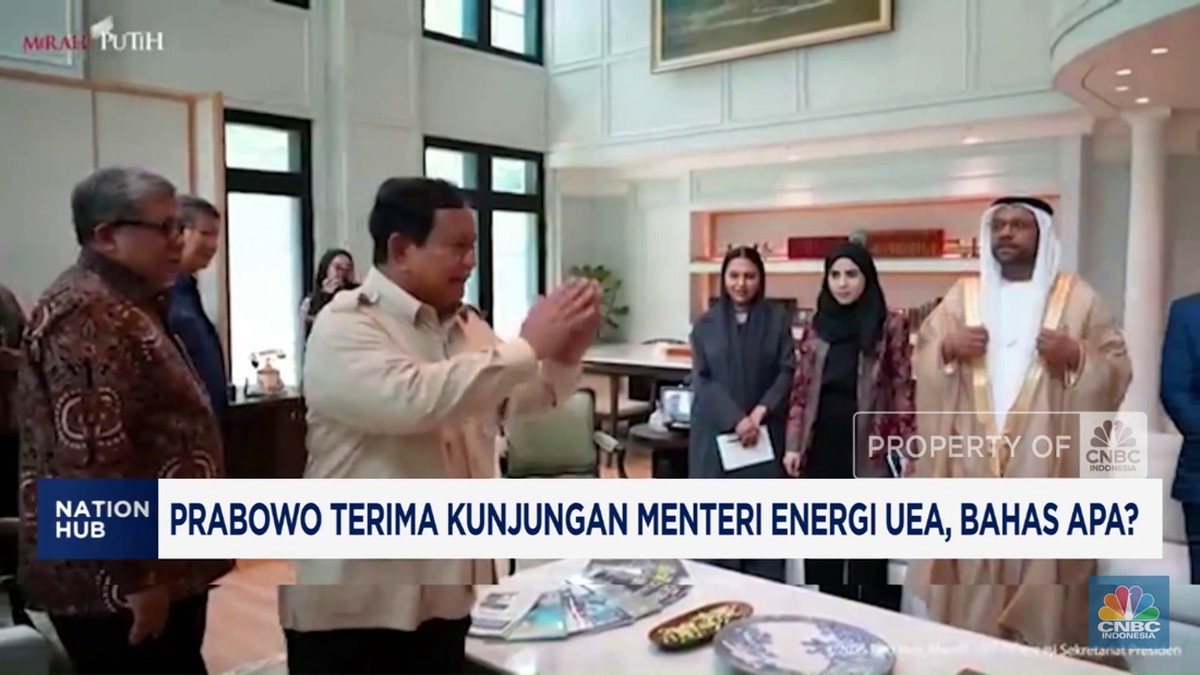 Video: Prabowo Terima Kunjungan Menteri Energi UEA