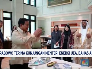 Video: Prabowo Terima Kunjungan Menteri Energi UEA