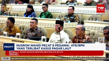 Video: Nusron Wahid Pecat 6 Pegawai BPN Yang Terlibat Kasus Pagar Laut