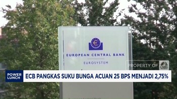 Video: Bank Sentral Eropa Pangkas Suku Bunga 25 Bps Menjadi 2,75%