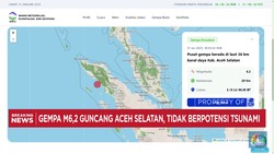 Video: Gempa Guncang Aceh Selatan, Tidak Berpotensi Tsunami