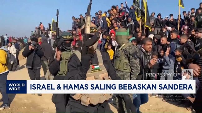 Israel & Hamas Kembali Saling Bebaskan Sandera, 118 Orang Bebas