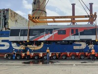 KRL Impor China Tiba di RI, Langsung Uji Dinamis Sebelum Beroperasi