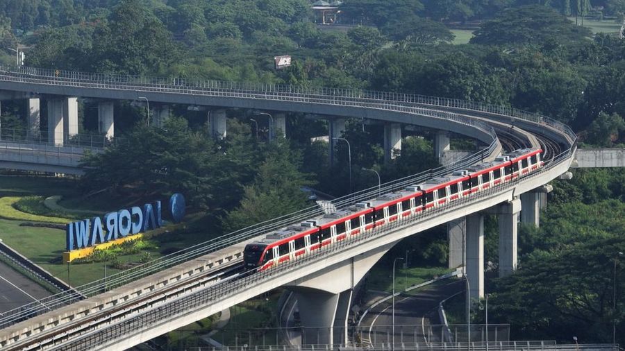 LRT Jabodebek. (Dok. LRT Jabodebek)