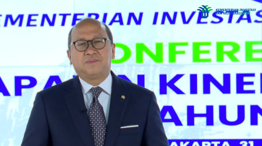 Menteri Investasi dan Hilirisasi/Kepala BKPM, Rosan Roeslani dalam Konferensi Pers Capaian Realisasi Investasi TW IV Tahun 2024. (Tangkapan Layar Youtube Kementerian Investasi dan Hilirisasi - BKPM)