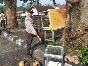 Kotak Amal Masjid di Lombok Timur Digondol Maling, Duit Dikuras Habis