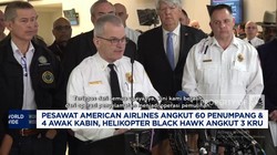 Video: Semua Penumpang Tabrakan American Airlines & Black Hawk Tewas