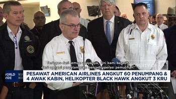 Video: Semua Penumpang Tabrakan American Airlines & Black Hawk Tewas