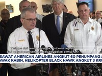 Video: Semua Penumpang Tabrakan American Airlines & Black Hawk Tewas