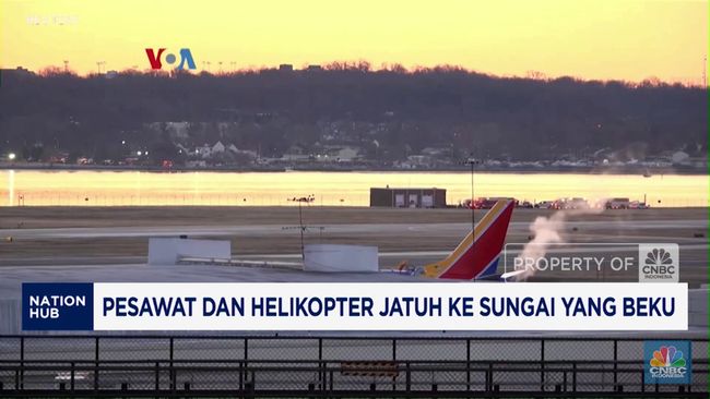 Tabrakan Pesawat Komersial Dengan Helikopter Tempur