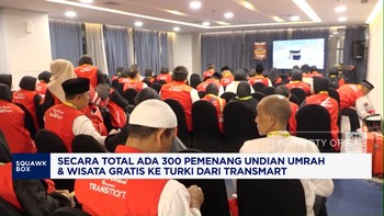 Video:Transmart Berangkatkan 100 Pemenang Undian Umrah & Wisata Gratis