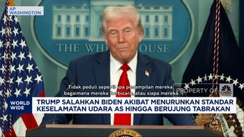 Video: Tabrakan American Airlines & Black Hawk, Trump Salahkan Biden!