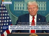 Video: Tabrakan American Airlines & Black Hawk, Trump Salahkan Biden!