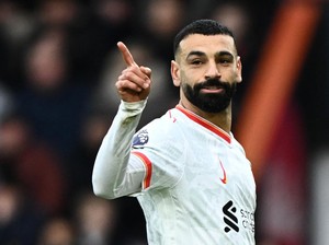 Top Skor Liga Inggris: Salah Jauhi Haaland