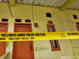 TKP Wanita Dibunuh Pacar Oknum TNI di Tangsel Dipasangi Garis Polisi Militer
