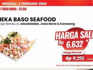 Bakso Seafood Diskon Gede-gedean di Transmart Full Day Sale