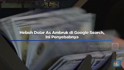 Heboh Dolar As Ambruk di Google Search, Ini Penyebabnya